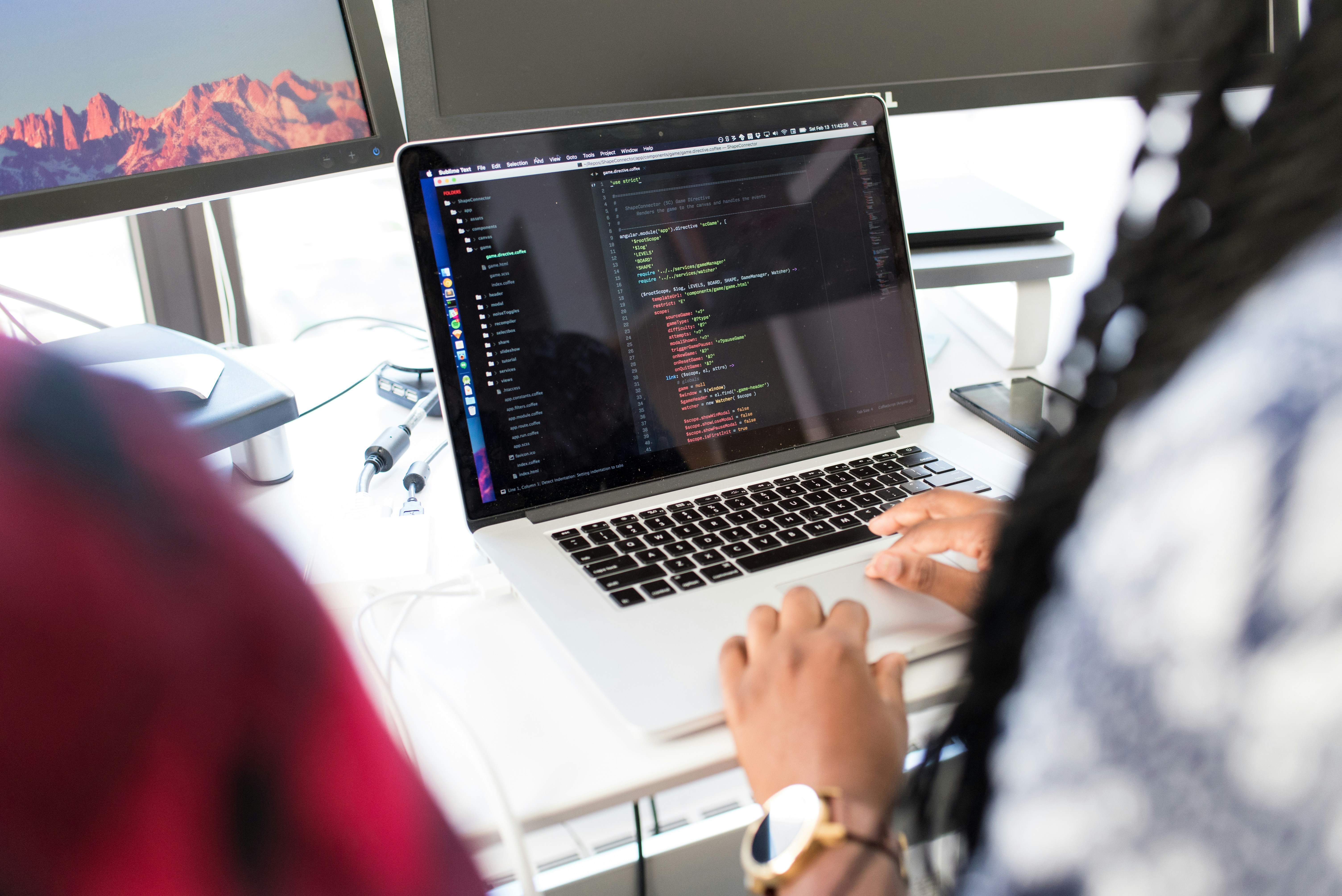 Numeritec IT development team working on innovative technology solutions
